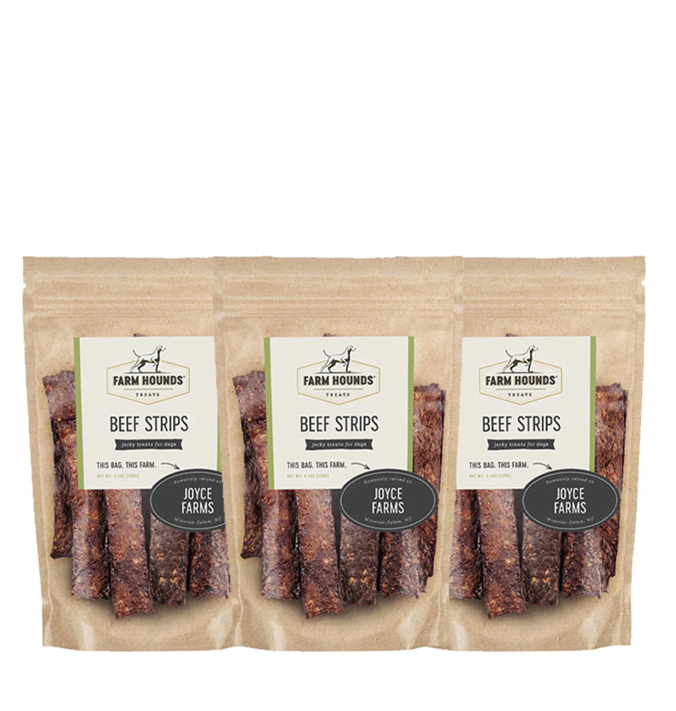 Farm Hounds Beef Strips Dog Pet Treats